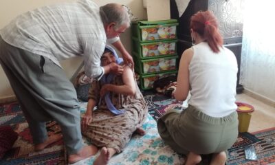 Şanlıurfa’da evde aşı uygulaması başladı