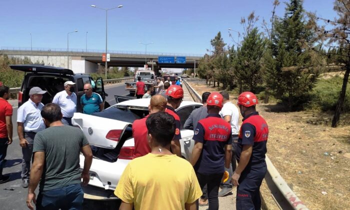 Şanlıurfa’da trafik kazası: 2 yaralı