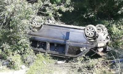 Sarımsak işçilerini taşıyan minibüs uçuruma yuvarlandı: 1 ölü, 8 yaralı