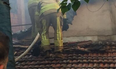 Sarıyer’de korkutan yangın