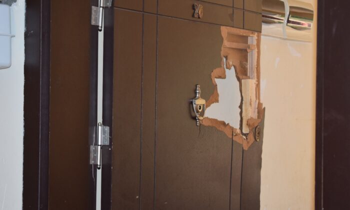 Satırla kendine zarar veren şahsı özel harekat ekipleri etkisiz hale getirdi