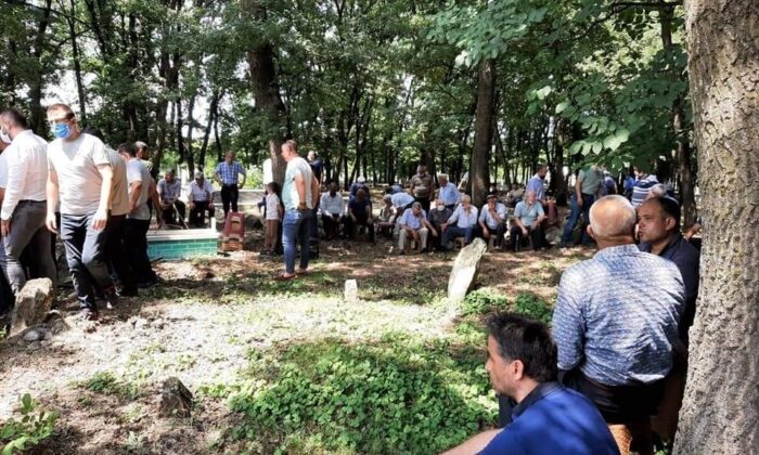 Serinlemek için girdiği suda boğulan Halil Sevil son yolculuğuna uğurlandı