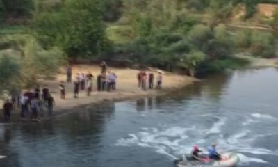 Serinlemek için girdiği suda boğuldu