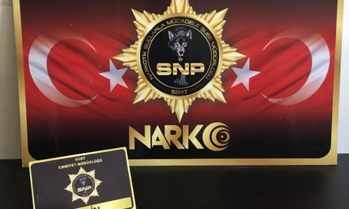 Siirt’te eroin maddesi ele geçirildi