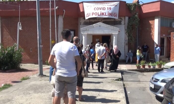 Sinop’ta aşı kuyruğu