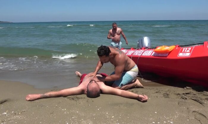 Sinop’ta cankurtaranlardan gerçeği aratmayan tatbikat