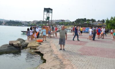 Sinop’te 14 yaşındaki genç cankurtaran kulesinin önünde boğuldu