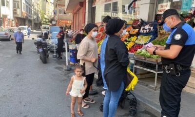 Şişli İlçe Emniyet Müdürlüğü ekipleri KADES hakkında bilgilendirme çalışması yaptı