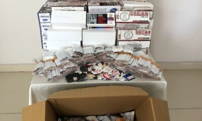 Sivas’ta kaçakçılık operasyonu: 20 bin adet makaron ele geçirildi