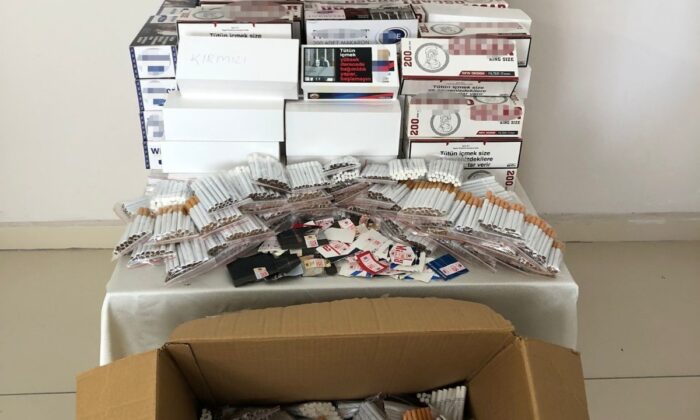 Sivas’ta kaçakçılık operasyonu: 20 bin adet makaron ele geçirildi