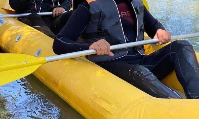 Sivas’ta rafting heyecanı