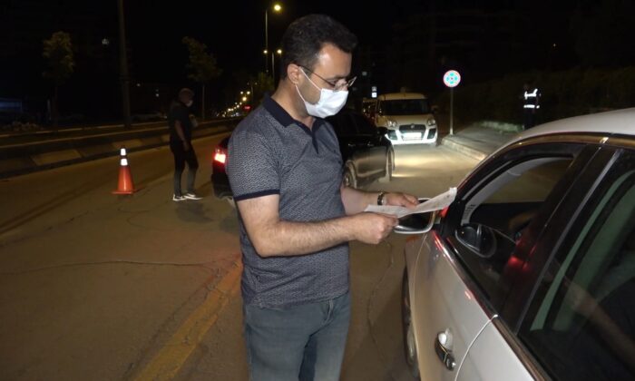 Sokağa çıkma kısıtlamasının son saatlerinde 13 kişiye 52 bin lira ceza