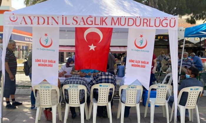 Söke’de mobil aşı hizmeti devam ediyor