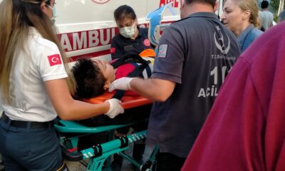 Söke’de otomobilin çarptığı çocuk yaralandı