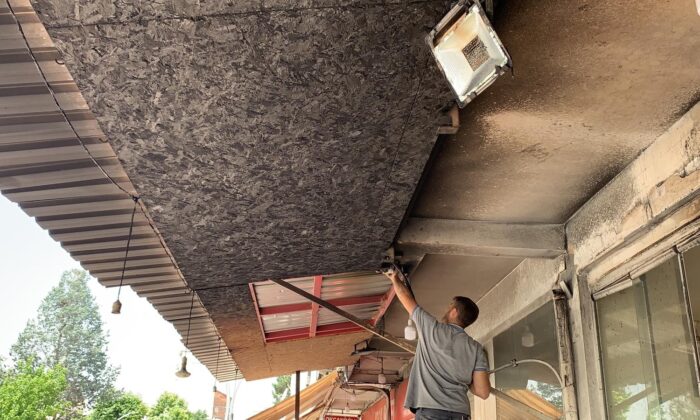 Sungurlu’da kahvehane kundaklandı