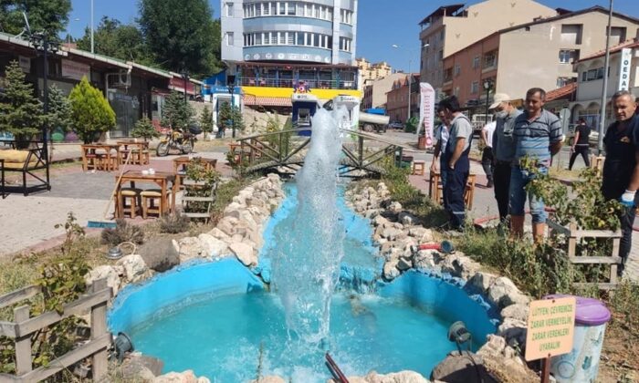 Süs havuzları bakım onarım çalışmaları