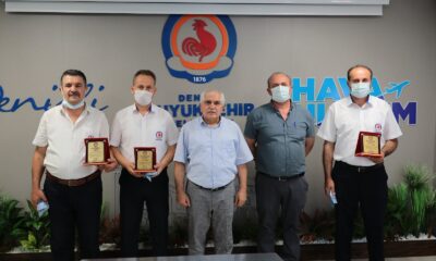 Takdir toplayan şoförlere teşekkür plaketi verildi