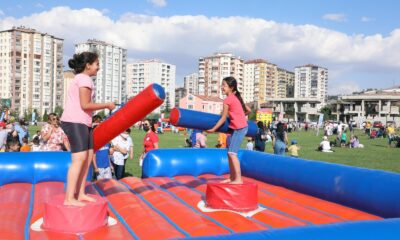 Talas’ta çocuklara muhteşem şenlik