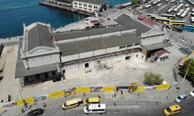 Tarihi Kadıköy Hal Binası’nda tepki çeken restorasyon çalışması