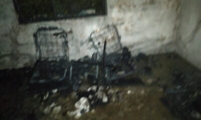 Tarsus’ta ev yangını