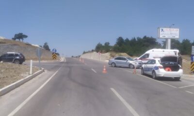 Tavşanlı’da trafik kazası: 1 yaralı