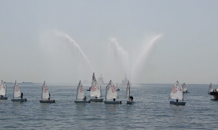 Tekirdağ’da denizcilik bayramına özel muhteşem gösteri