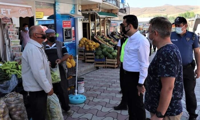 Tercan’da korona virüsle mücadelede denetimler devam ediyor