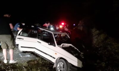 Tokat’ta iki otomobil çarpıştı: 7 yaralı