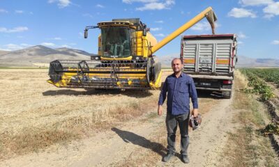 Tomarza’da hasat zamanı başladı