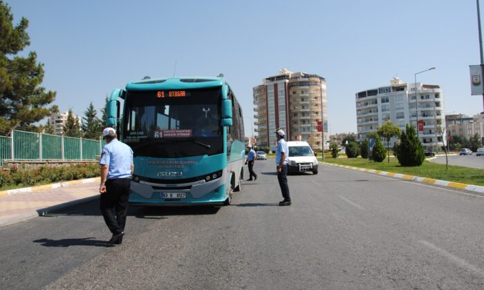 Toplu taşıma araçlarında normalleşme denetimi
