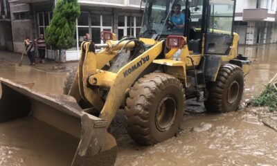 Trabzon Büyükşehir’den afet bölgesine destek