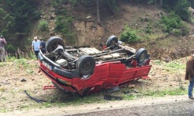 Trabzon’da trafik kazası: 5 yaralı