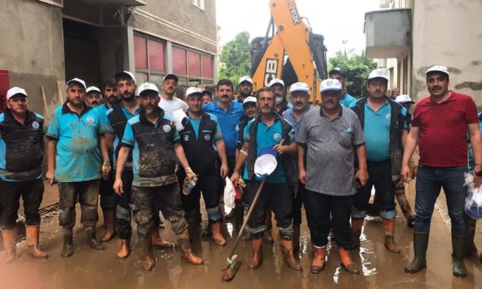 Trabzon’un Ortahisar Belediyesi’nden afet bölgesine destek