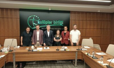 TSYD Trabzon Şubesi’nden Ahmet Ağaoğlu’na ziyaret