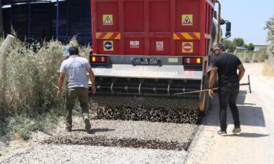 Turgutlu Belediyesi asfalt çalışmalarına devam ediyor
