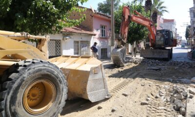 Turgutlu Belediyesi üç mahallede yolları yeniliyor