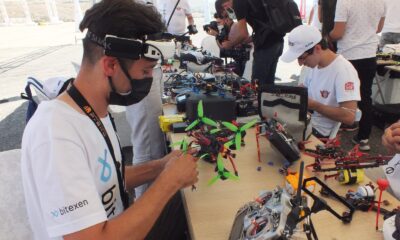 Türkiye Drone Şampiyonası finalinin ilk etabı Elazığ’da başladı