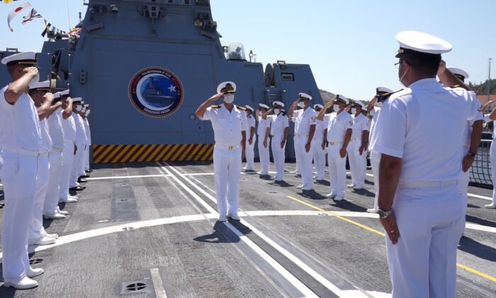 Türkiye’nin göz bebeği TCG Büyükada, Kurban Bayramı’nda nöbette