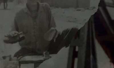 Ünlü oyuncunun ayakkabı boyacılığı yaparken çektirdiği fotoğraf ortaya çıktı