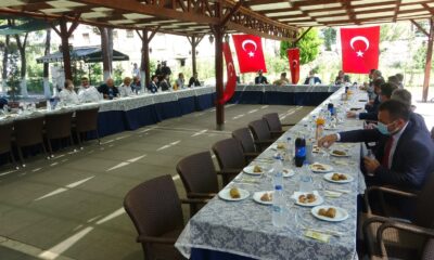 Uşak protokolü bayramlaştı