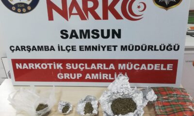 Üst aramasında uyuşturucuyla yakalandı