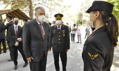 Vali Ayyıldız, Jandarma personelleri ile bayramlaştı