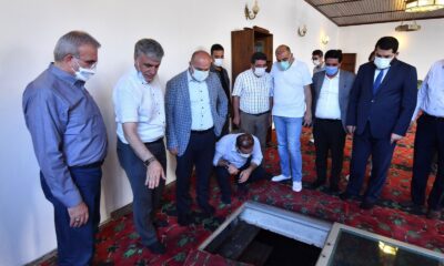 Vali Karaloğlu, Sultan Sasa’nın sembolik türbesini ziyaret etti