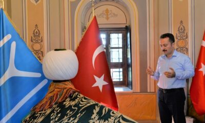 Vali Şentürk’ten Ertuğrul Gazi Türbesi’ne veda ziyareti