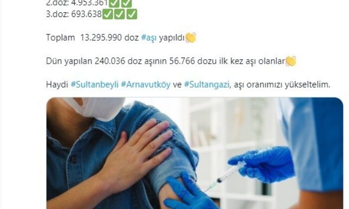 Vali Yerlikaya, İstanbul’daki aşılama oranını duyurdu