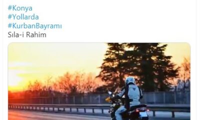 Vali Yerlikaya motosikleti ile memleketine gitti