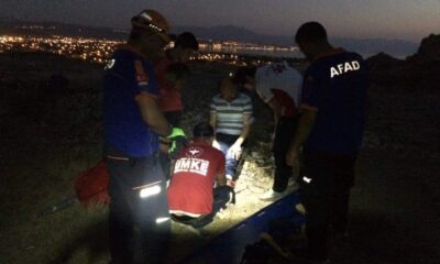 Van Kalesi’nde gezerken ayağını kıran vatandaş için seferberlik