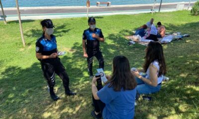 Van polisinden boğulmalara karşı bilgilendirme