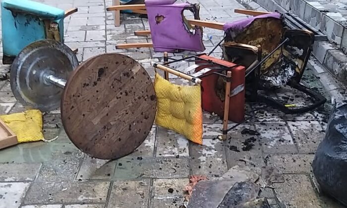 Van’da iş yeri yangını