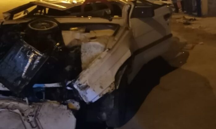 Van’da otomobil 8 metre yükseklikteki köprüden uçtu: 1 ölü, 2 yaralı